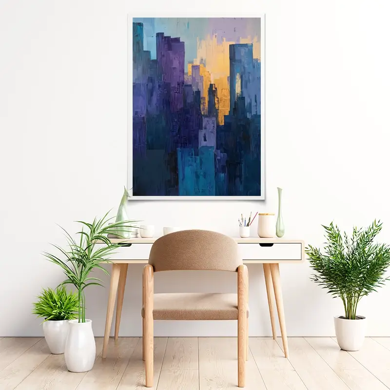 High Up Art Print