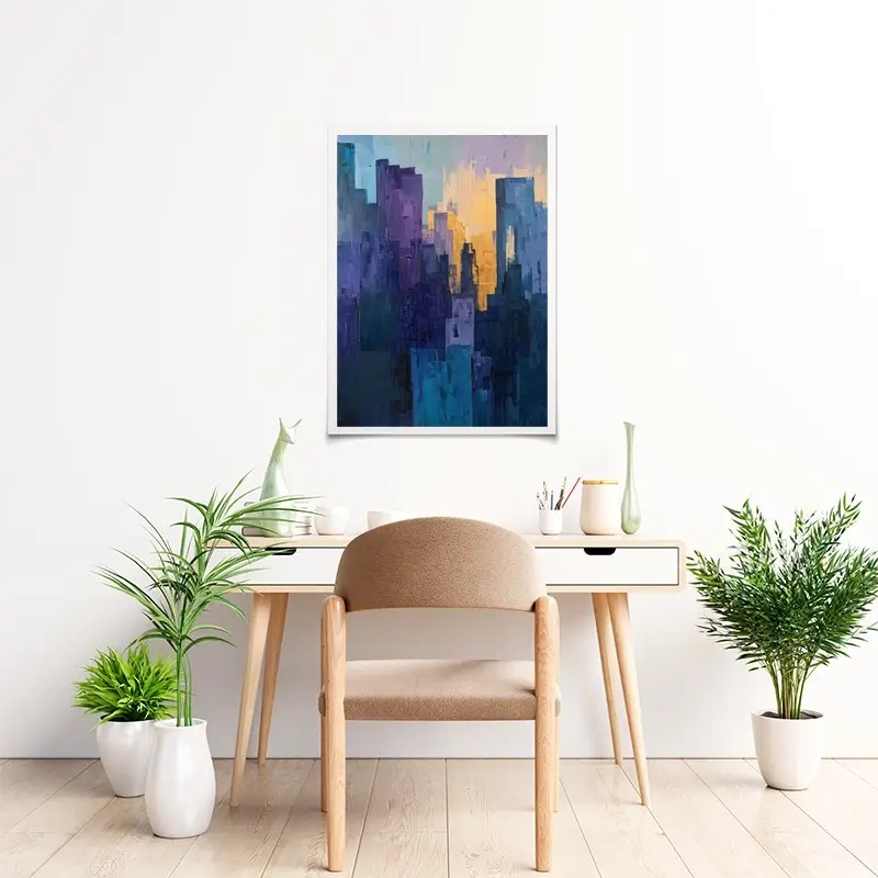 High Up Art Print