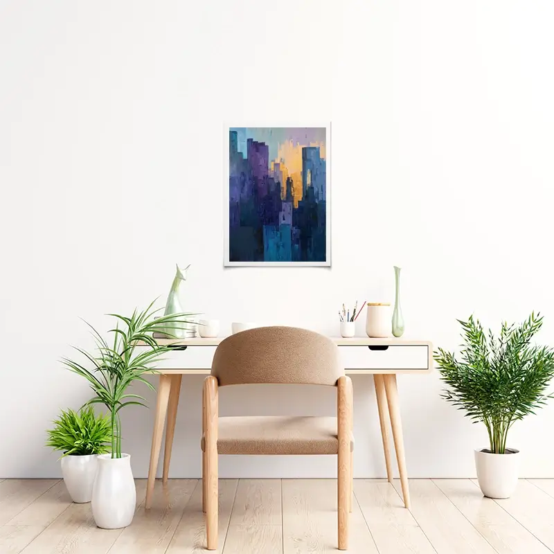 High Up Art Print