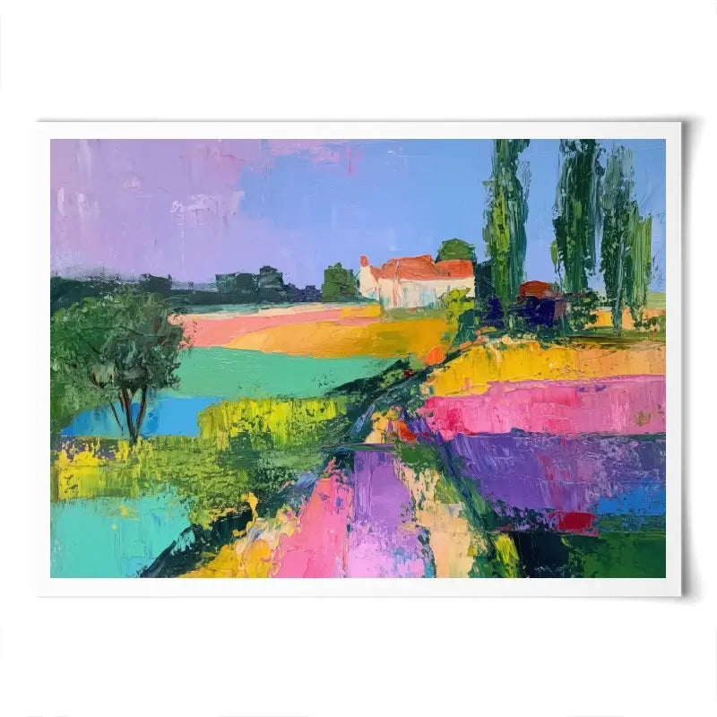 Colourful Scenic Art Print