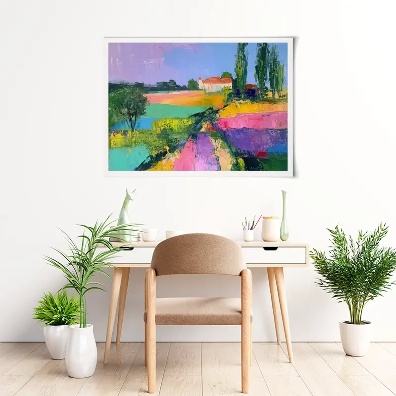 Colourful Scenic Art Print