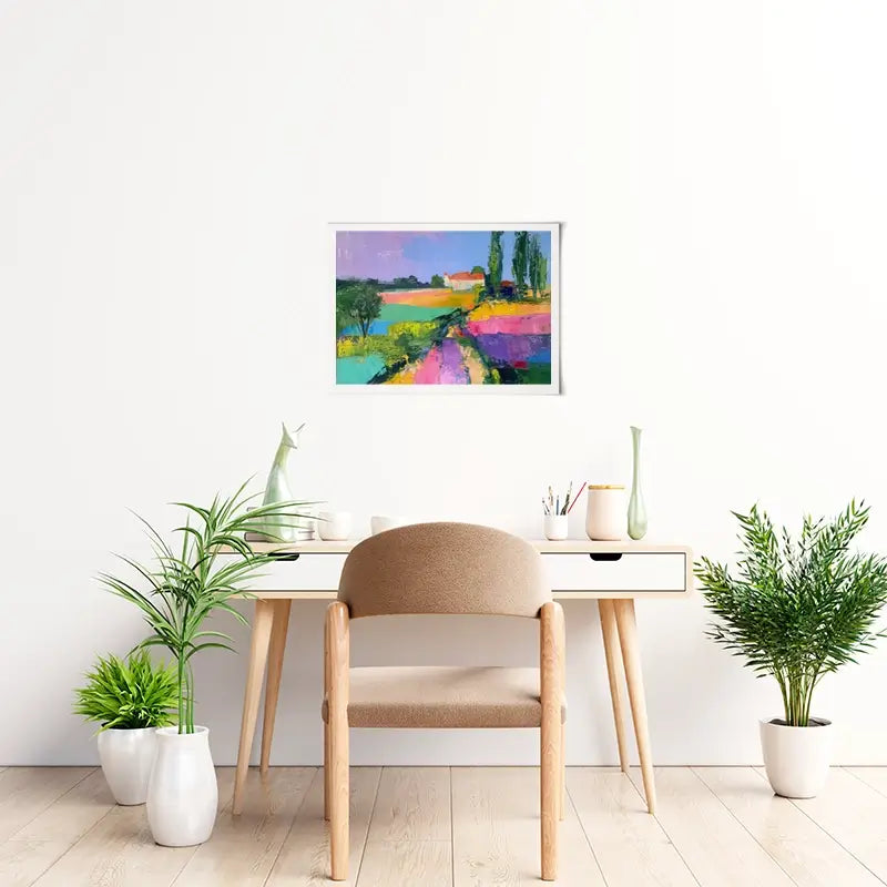 Colourful Scenic Art Print