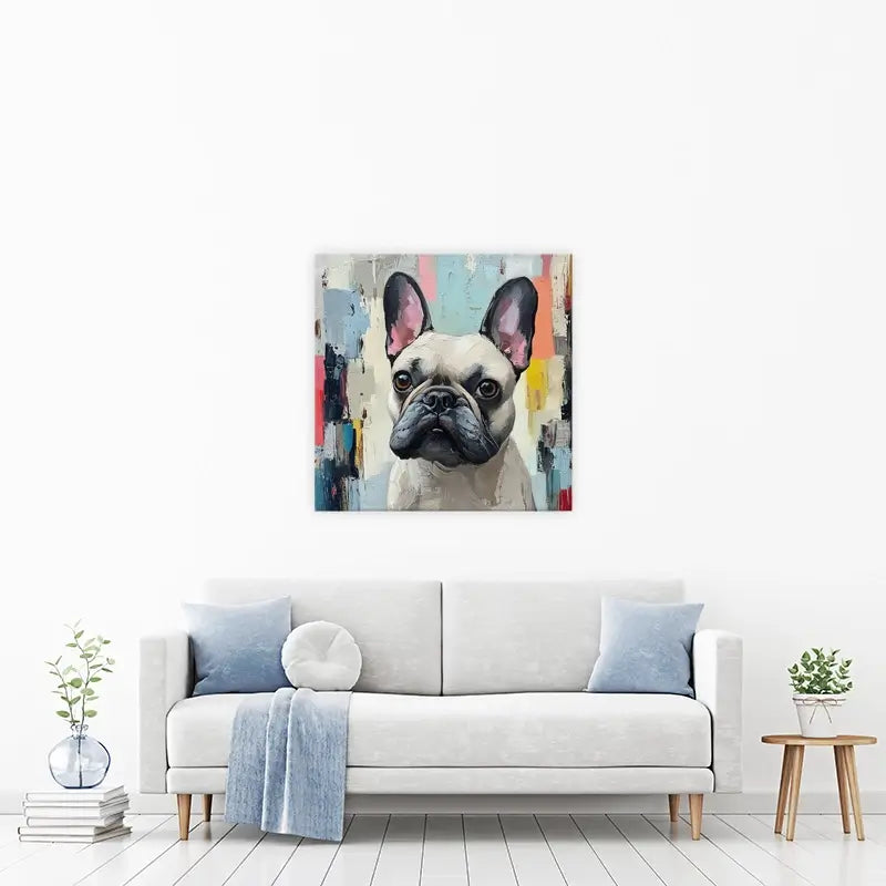 Adorable Frenchie Canvas Print