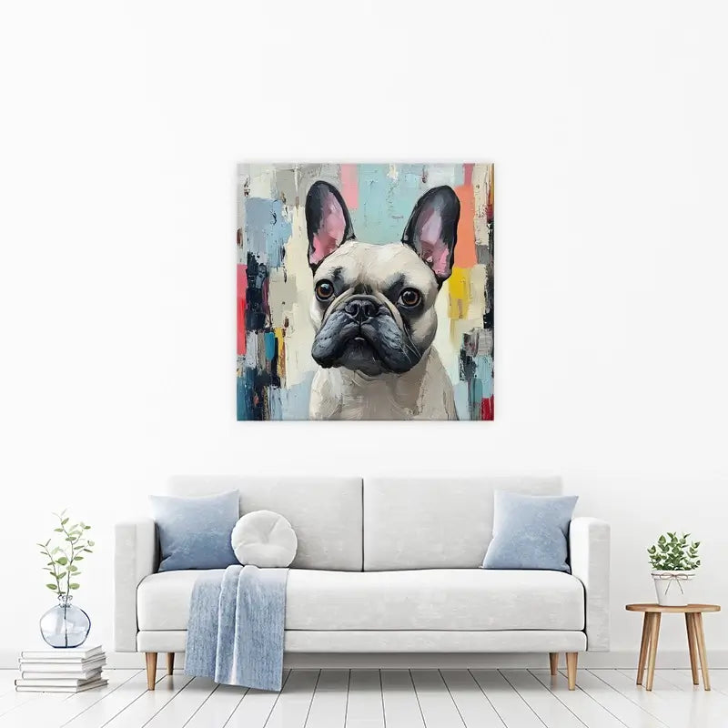 Adorable Frenchie Canvas Print