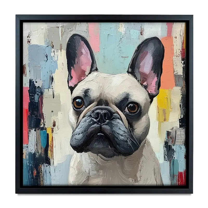 Adorable Frenchie Canvas Print