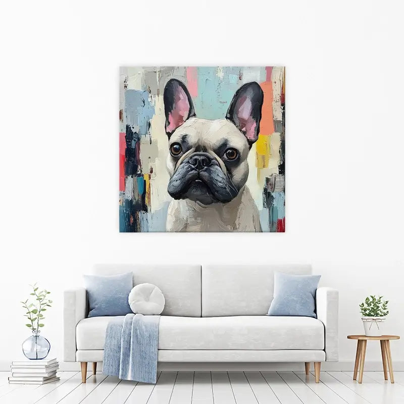 Adorable Frenchie Canvas Print