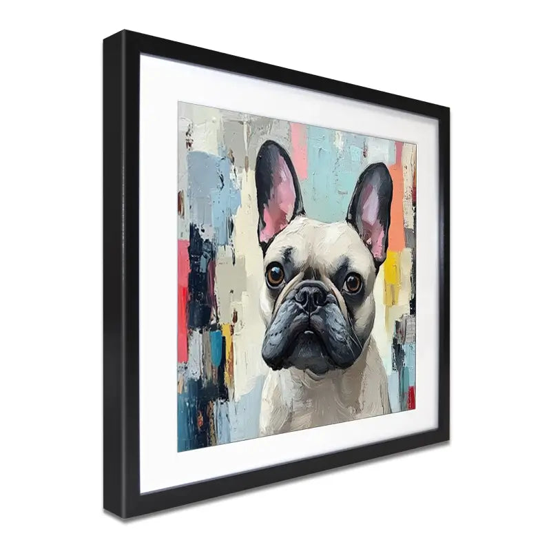 Adorable Frenchie Framed Art Print