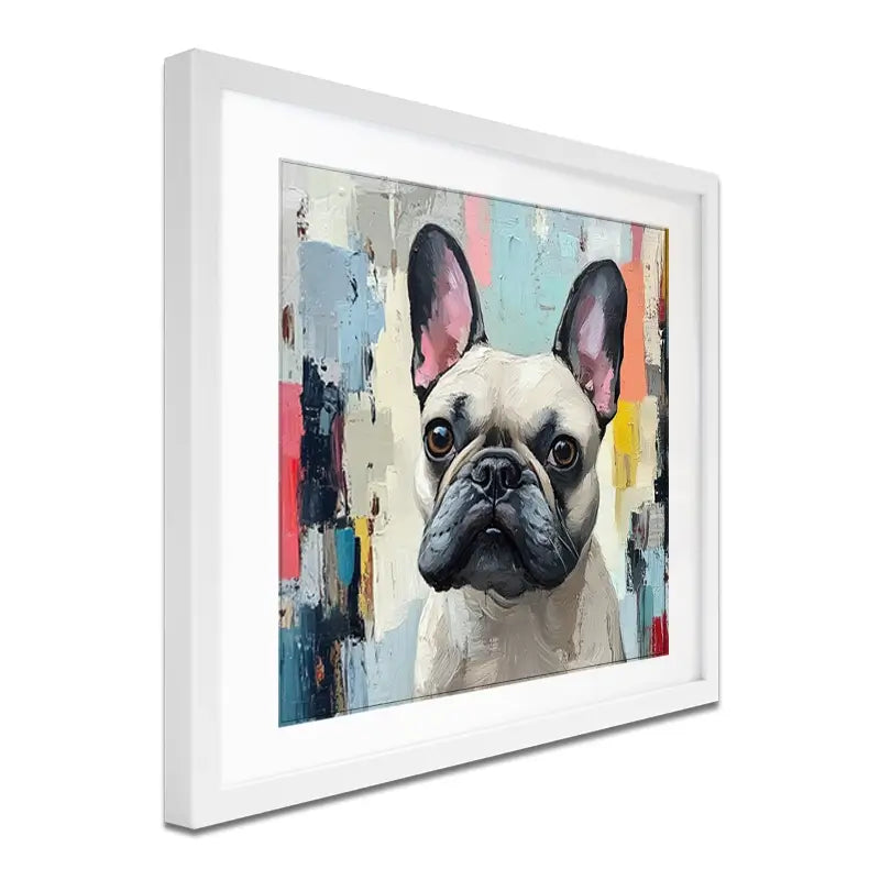 Adorable Frenchie Framed Art Print