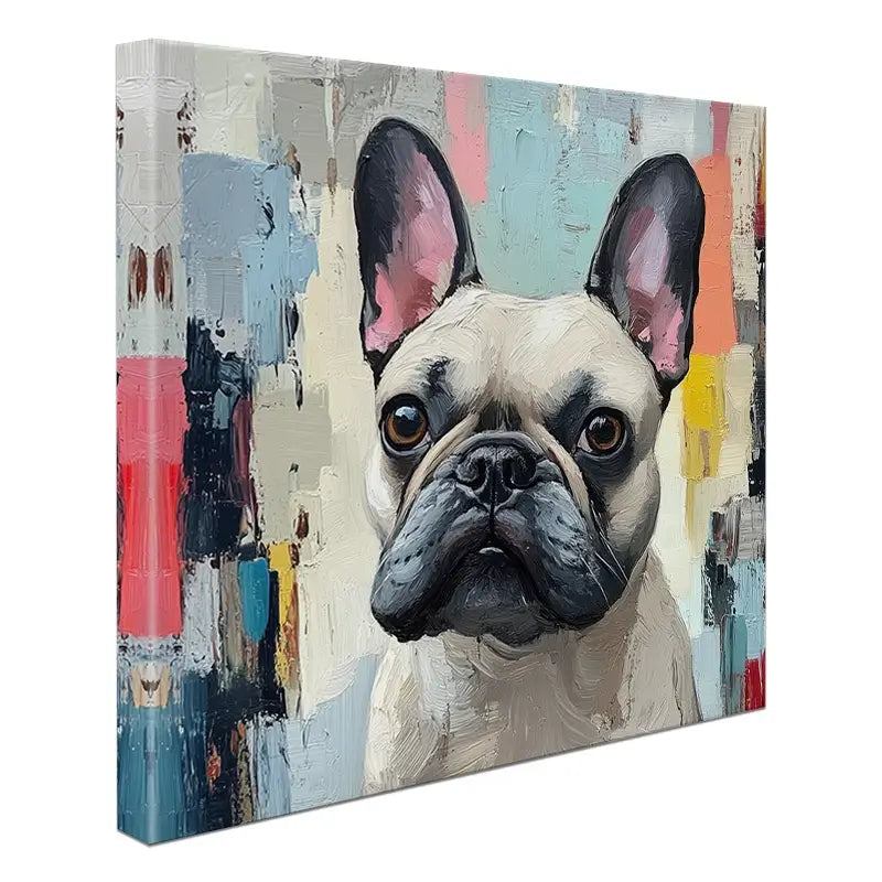 Adorable Frenchie Canvas Print