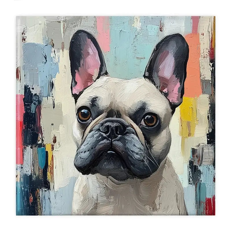 Adorable Frenchie Canvas Print