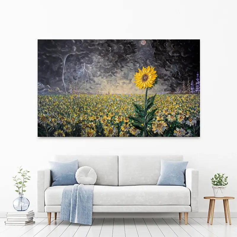 Brave The Storm Canvas Print