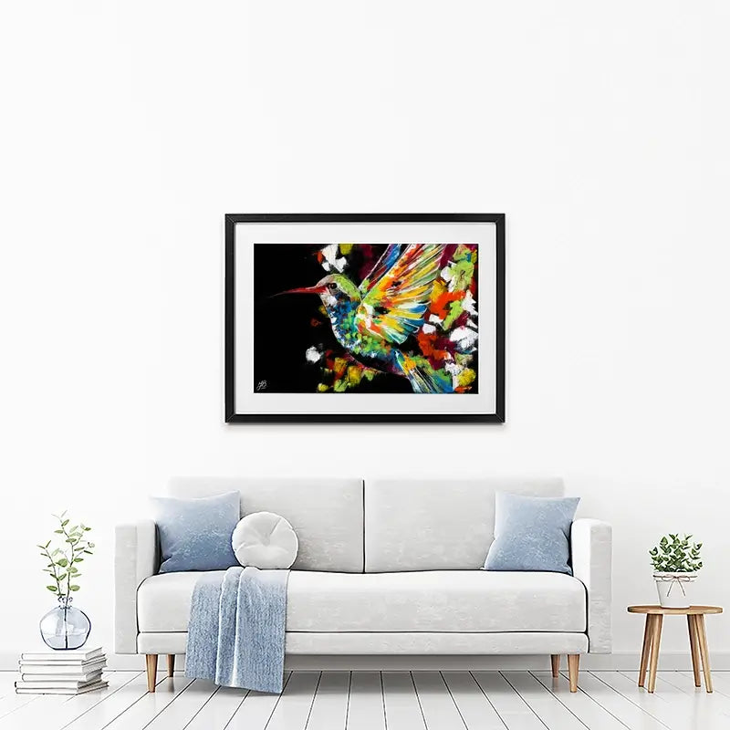 Hummingbird Framed Art Print