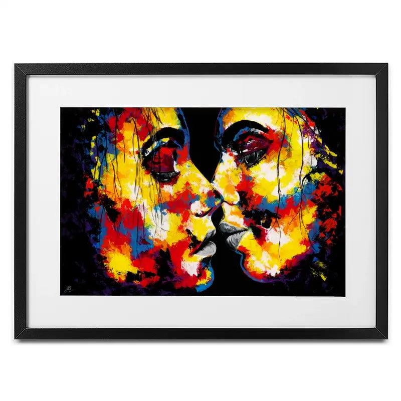 Tender Moments Framed Art Print