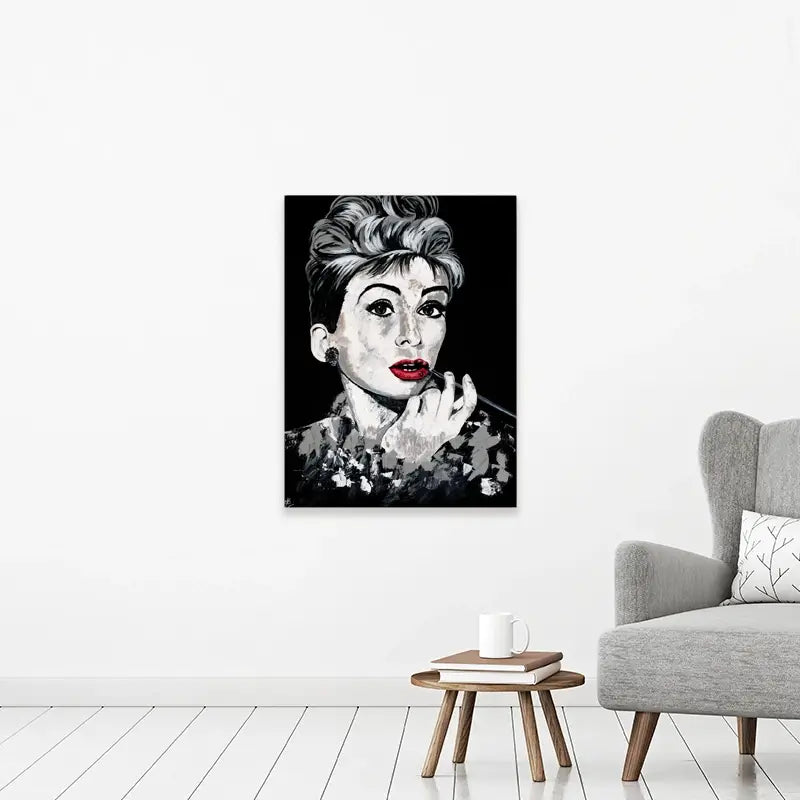 Simply Audrey Canvas Print