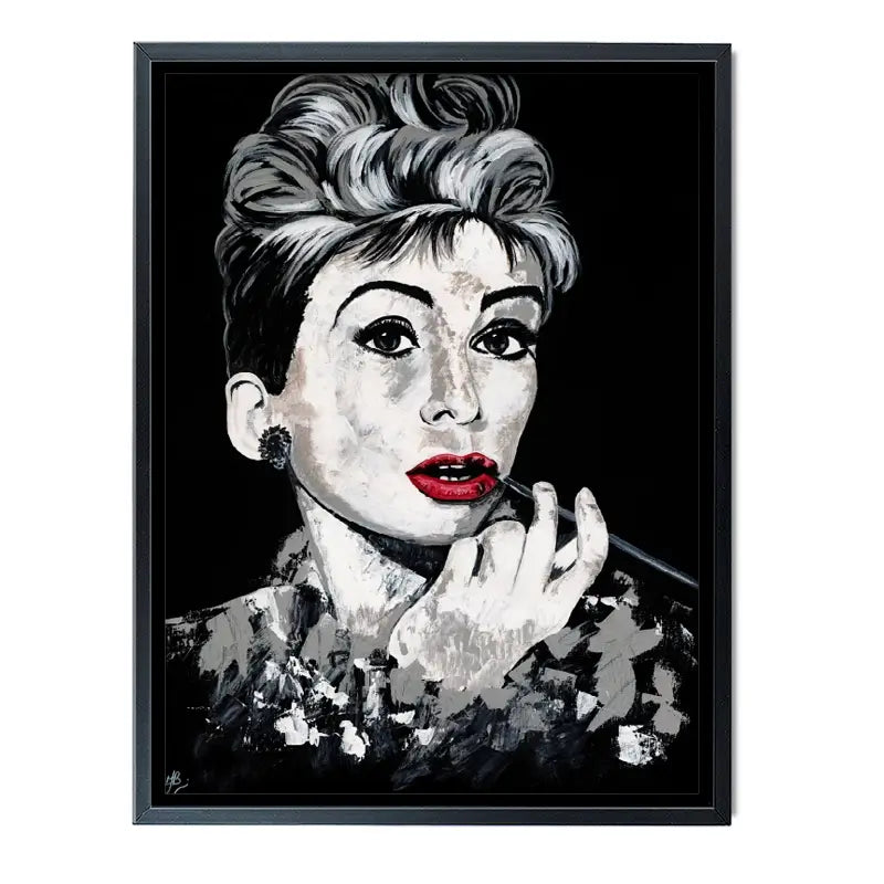 Simply Audrey Canvas Print