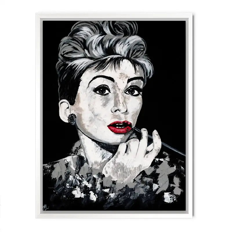 Simply Audrey Canvas Print