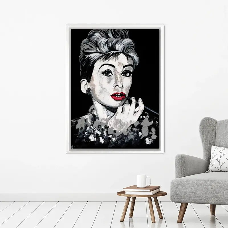 Simply Audrey Canvas Print