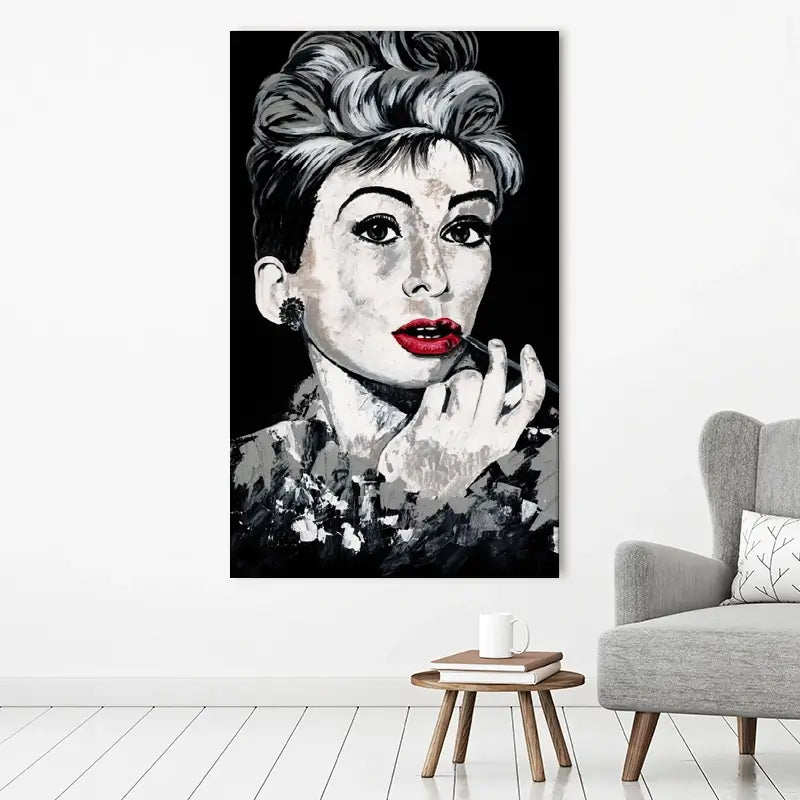 Simply Audrey Canvas Print