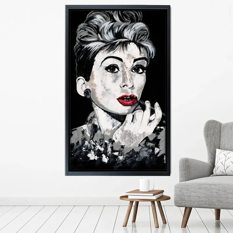 Simply Audrey Canvas Print