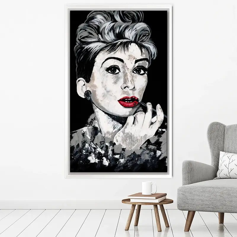 Simply Audrey Canvas Print