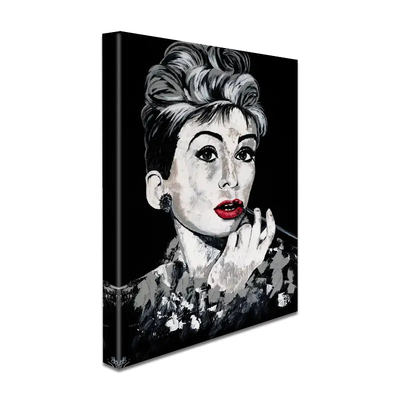 Simply Audrey Canvas Print