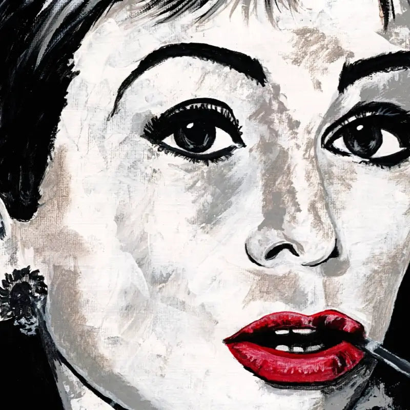 Simply Audrey Canvas Print