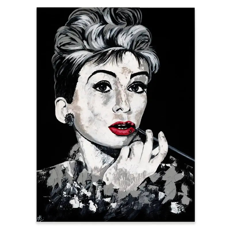 Simply Audrey Canvas Print