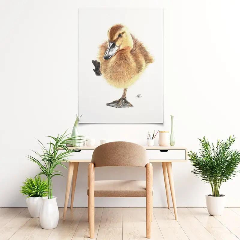 Duck Illustration Art Print