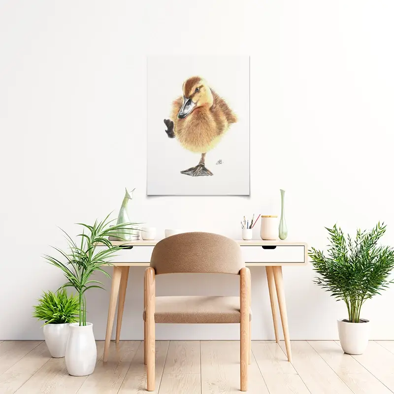 Duck Illustration Art Print