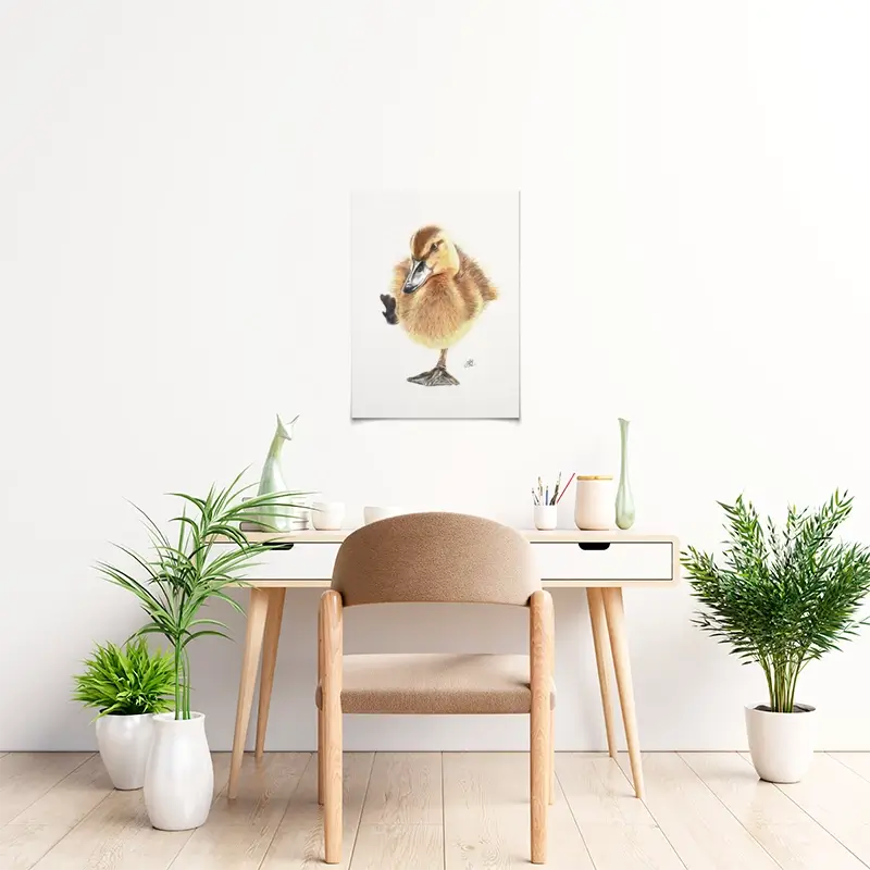 Duck Illustration Art Print