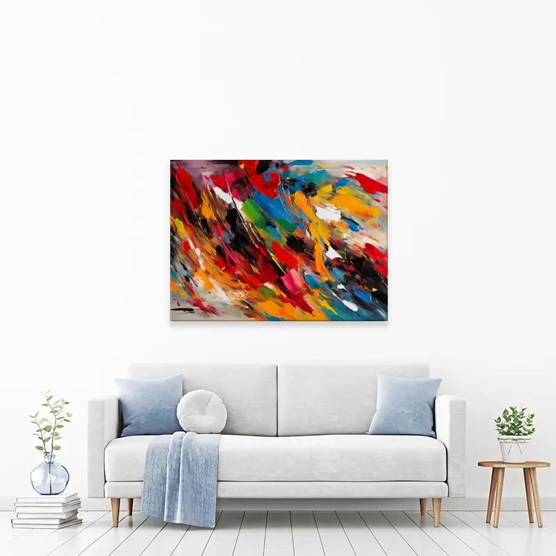 Colour Blast Canvas Print