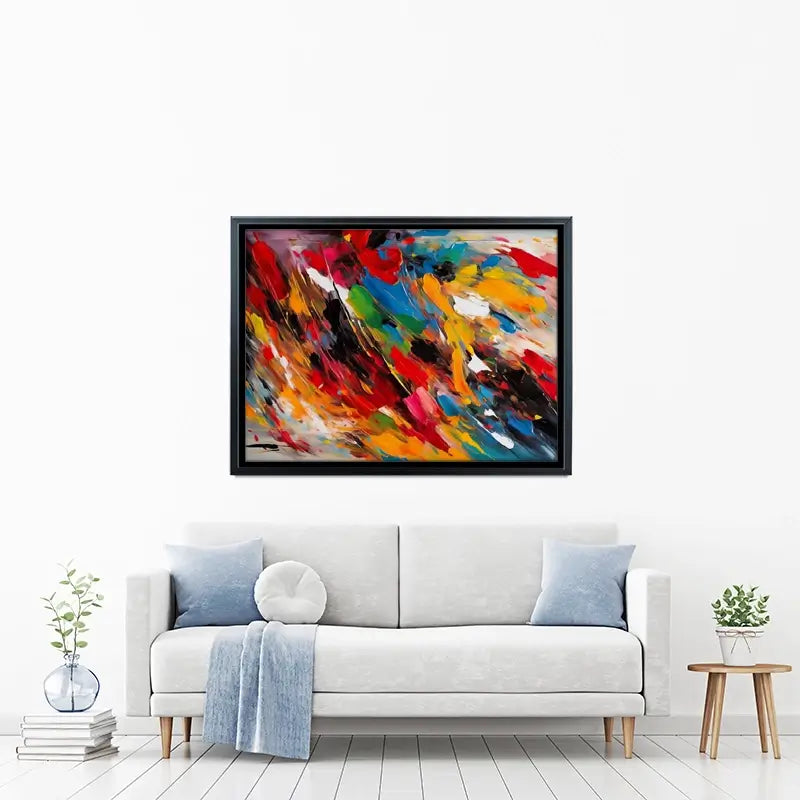 Colour Blast Canvas Print