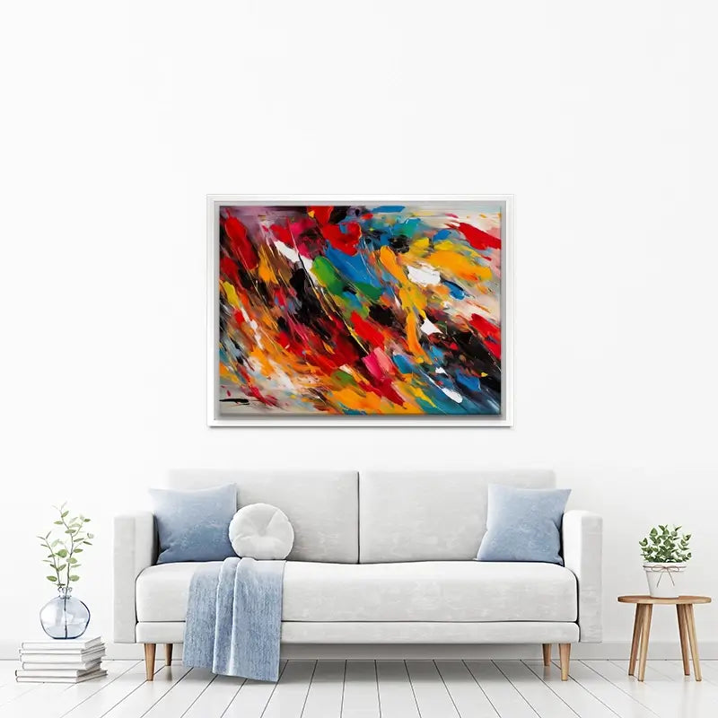 Colour Blast Canvas Print