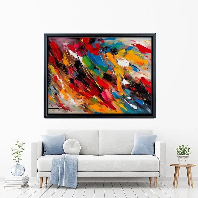 Colour Blast Canvas Print