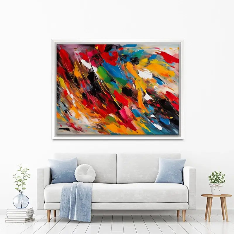 Colour Blast Canvas Print