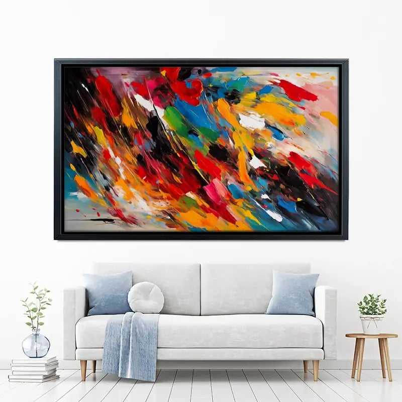 Colour Blast Canvas Print