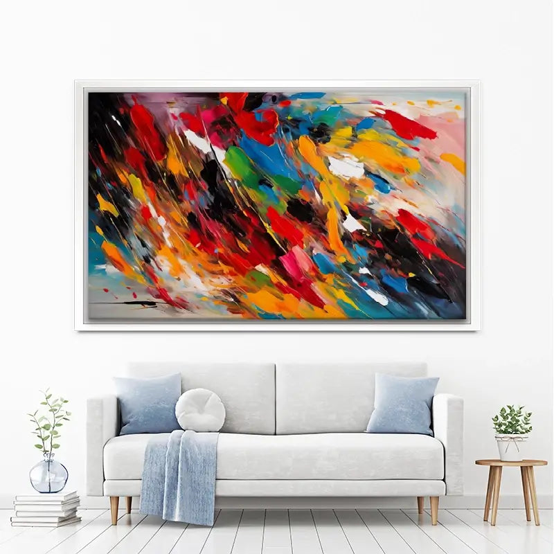 Colour Blast Canvas Print