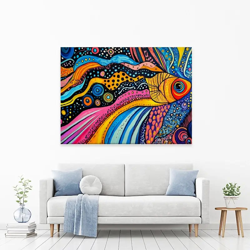 Fun Fish Canvas Print