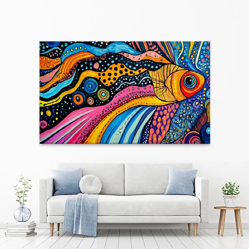 Fun Fish Canvas Print