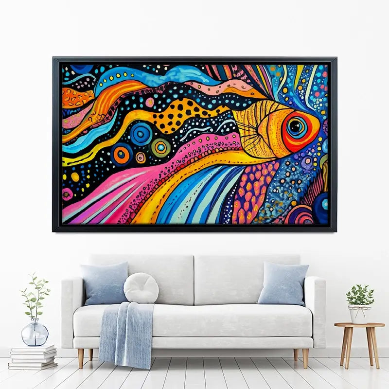 Fun Fish Canvas Print