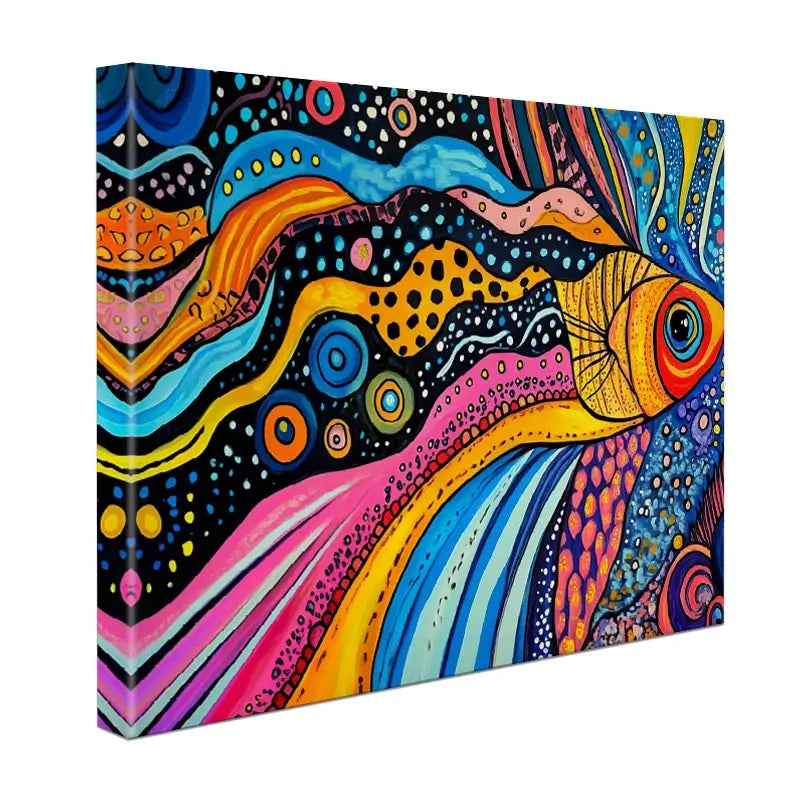 Fun Fish Canvas Print