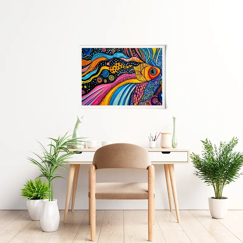 Fun Fish Art Print