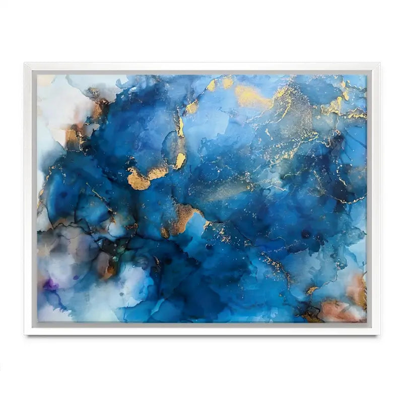 It's All Blue Canvas Print