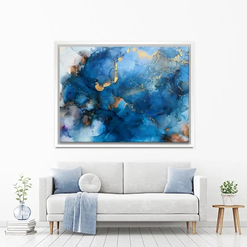 It's All Blue Canvas Print