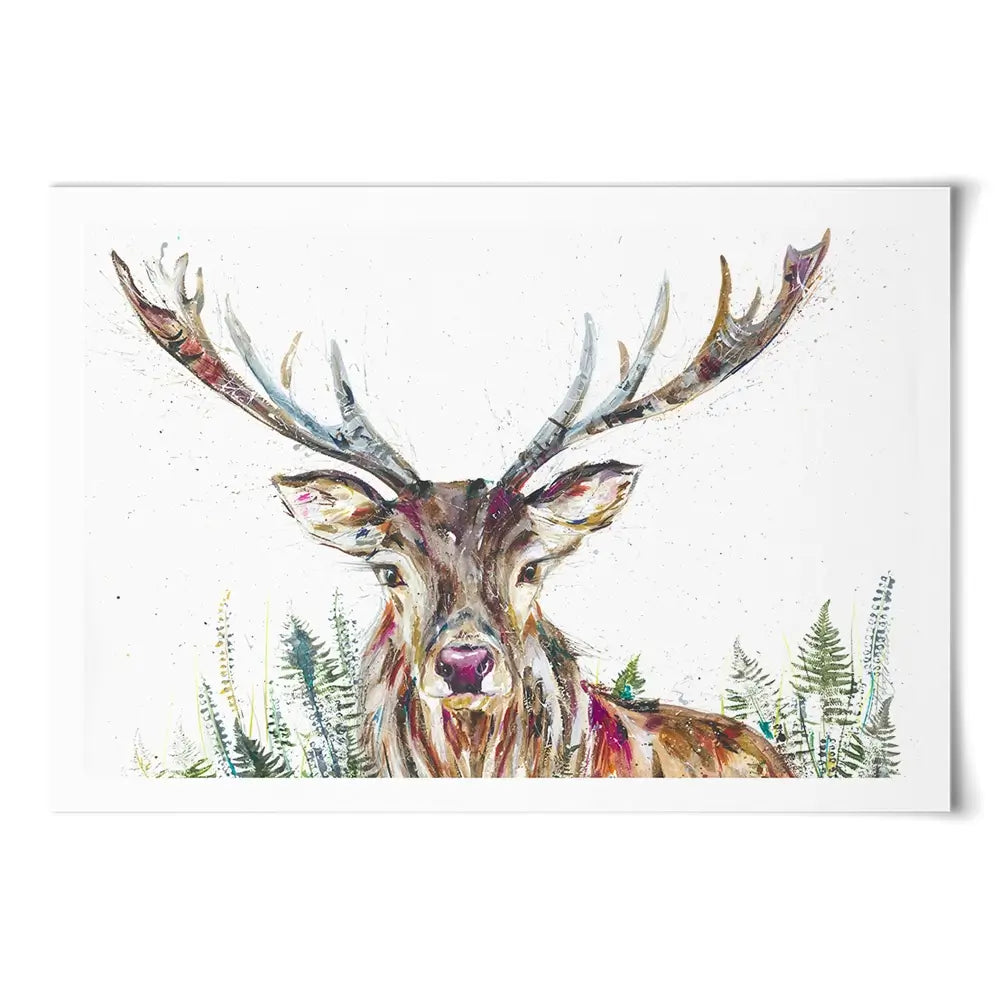 Nature Stag Art Print