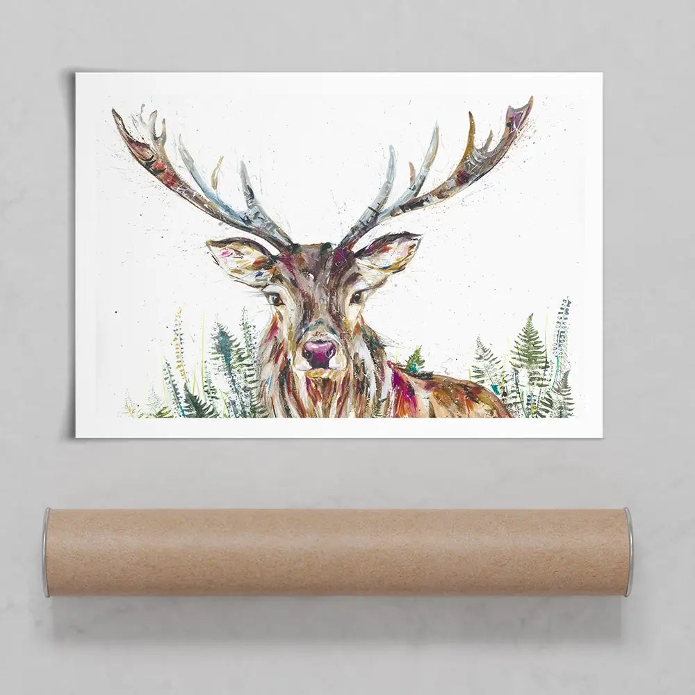 Nature Stag Art Print