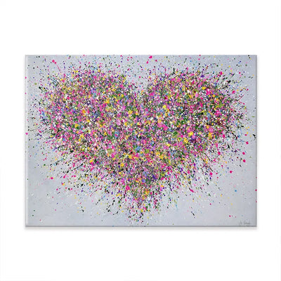 A Happy Heart Canvas Print