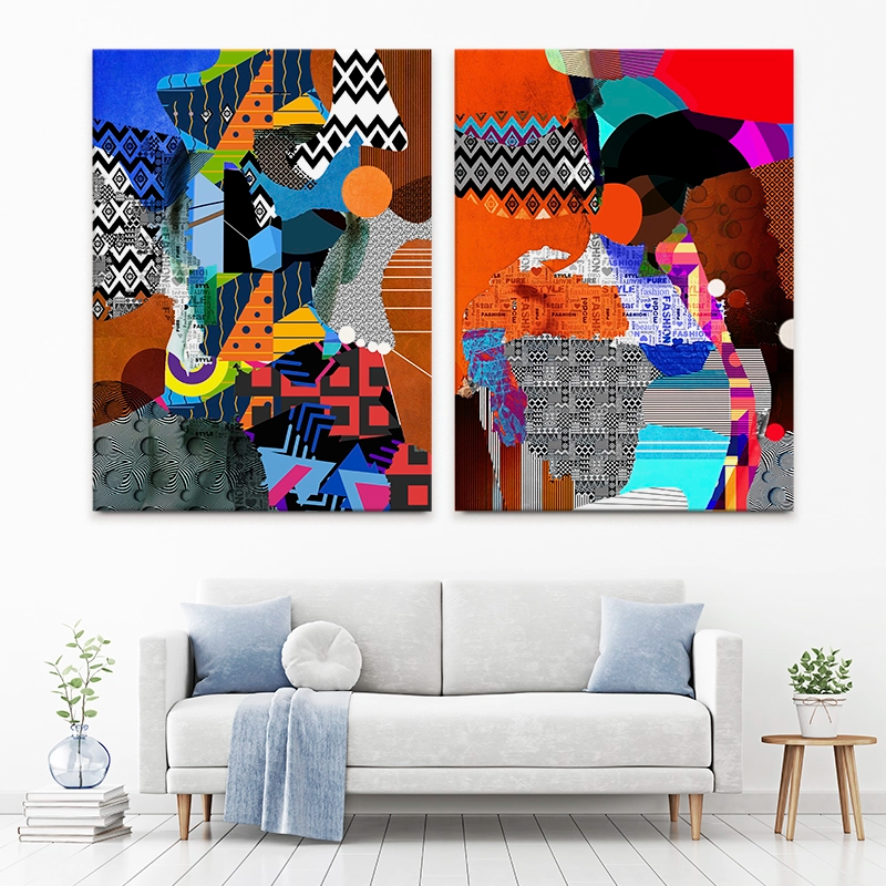 Multitudinous Duo Canvas Print