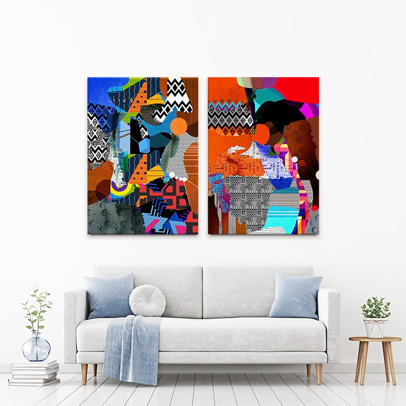 Multitudinous Duo Canvas Print