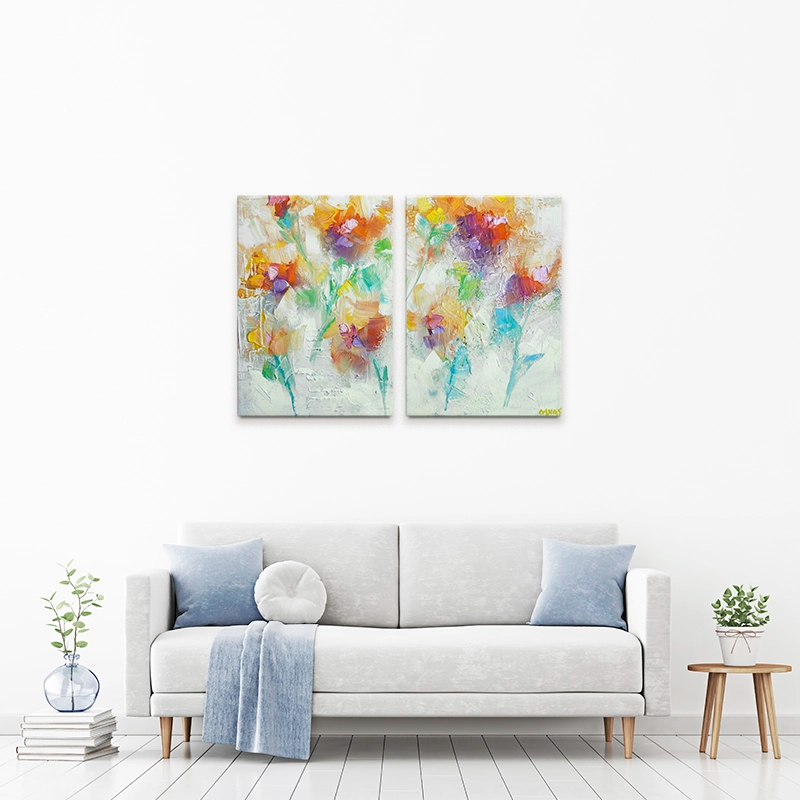 Happiness Is A Butterfly Duo Canvas Print